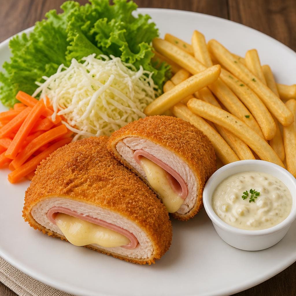 Chicken Cordon Bleu D’ Cost Seafood